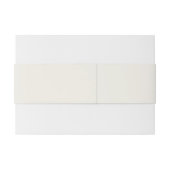 Moderne einfache französische Einzigartigkeit Einladungsbanderole (Rückseitenbeispiel)