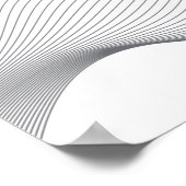 Moderne, einfache, futuristische urbane Wide Illus Poster (Ecke)