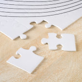 Moderne, einfache, futuristische urbane Wide Illus Puzzle (Seite)