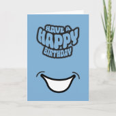 Moderne, einfache Geburtstagskarte Karte (Vorderseite)