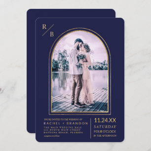 Moderne, einfache Goldmedaille Einladung