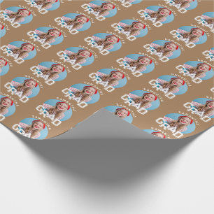 Moderne einfache High School Abschlussfoto Abschlu Geschenkpapier