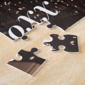 Moderne einfache Hochzeitsfotos Puzzle (Seite)