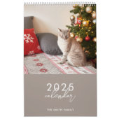 Moderne Einfache Kalligraphie 2025 Foto-Kalender Kalender (Titelbild)
