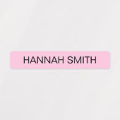 Moderne einfache Kinder wasserdichte Namensschilde Etiketten (Design 2)