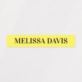 Moderne einfache Kinder wasserdichte Namensschilde Etiketten (Design 1)