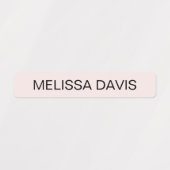 Moderne einfache Kinder wasserdichte Namensschilde Etiketten (Design 1)