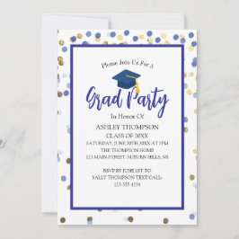 Moderne Einfache Klasse der Party Einladung Grad 2