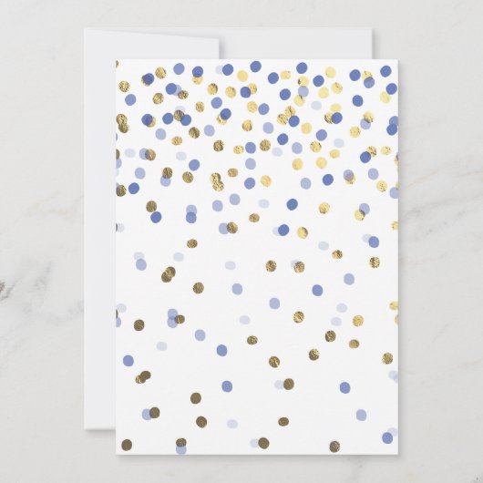 Moderne Einfache Klasse der Party Einladung Grad 2 (Rückseite)