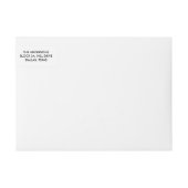 Moderne einfache Klasse des Typografy Graduate 202 (Vorderseite)