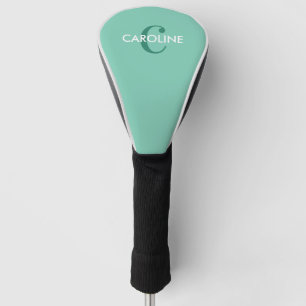 Moderne einfache Klassik Ursprünglich Türkis Golf Headcover