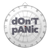 Moderne, einfache, kühn coole Grafik von Don't Pan Dartscheibe (vorne)