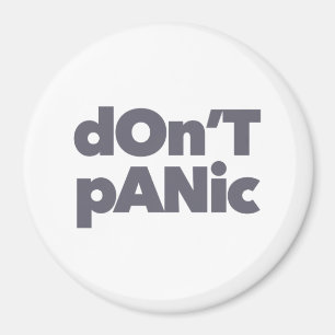 Moderne, einfache, kühn coole Grafik von Don't Pan Magnet
