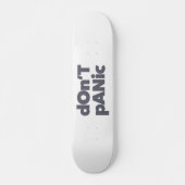 Moderne, einfache, kühn coole Grafik von Don't Pan Skateboard (Vorne)