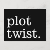 Moderne, einfache Lässige Hochzeitspause Postkarte (Vorderseite)