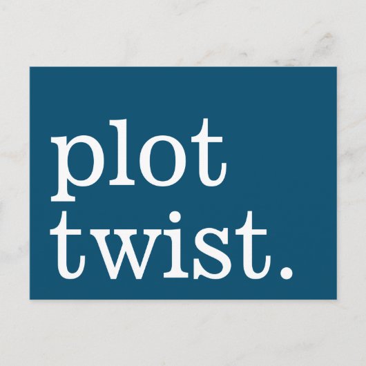 Moderne, einfache Lässige Hochzeitspause Postkarte (Vorderseite)