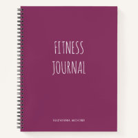 Moderne, einfache Lila Gym Workout Health Fitness