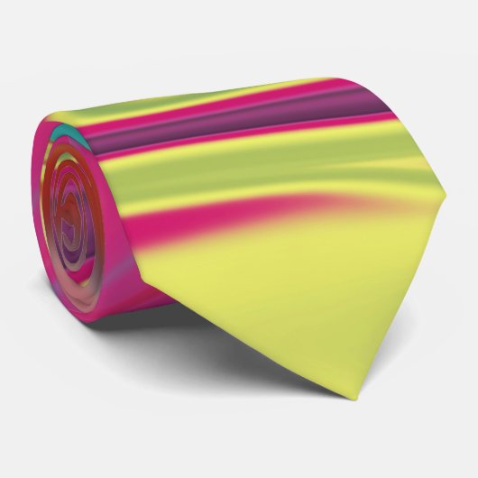 Moderne, einfache Marmorgranitstruktur Flüssigestr Krawatte (Gerollt)