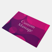 Moderne, einfache Massage Fußmatte (Schrägansicht)