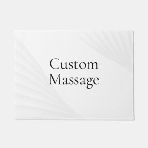 Moderne, einfache Massage Fußmatte