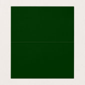 Moderne, einfache Minimal Business Card Visitenkarten (Innenseite Aufgefaltet)