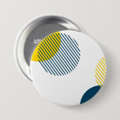 Moderne, einfache, minimale, trendige urbane abstr button (Vorne & Hinten)