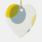 Moderne, einfache, minimale, trendige urbane abstr keramik ornament (Rechts)