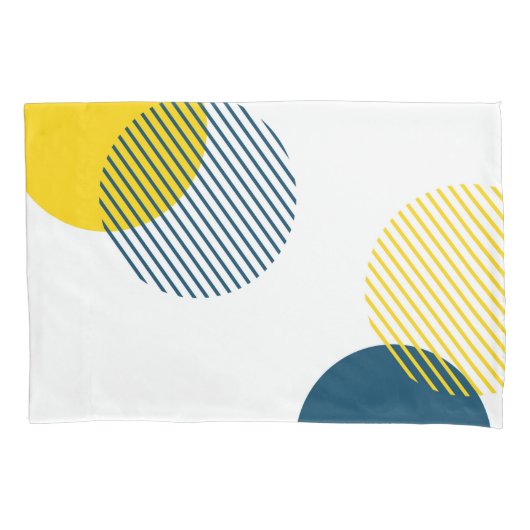 Moderne, einfache, minimale, trendige urbane abstr kissenbezug (Vorderseite)