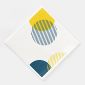 Moderne, einfache, minimale, trendige urbane abstr serviette (Ecke)