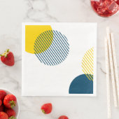 Moderne, einfache, minimale, trendige urbane abstr serviette (Beispiel)