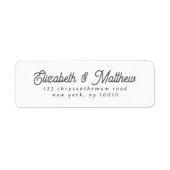 Moderne, einfache Minimalistische Hochzeitsstimmun (Vorne)