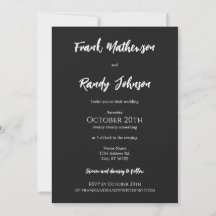 Moderne, einfache Minimalistische Matte Schwarz-we