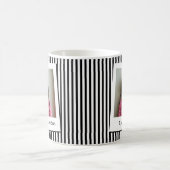 Moderne einfache Oma 2 Foto-Kaffeetasse Kaffeetasse (Mittel)