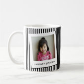 Moderne einfache Oma 2 Foto-Kaffeetasse Kaffeetasse (Links)