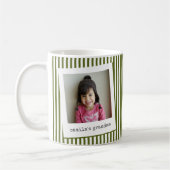 Moderne einfache Oma-Foto-Kaffeetasse Kaffeetasse (Links)