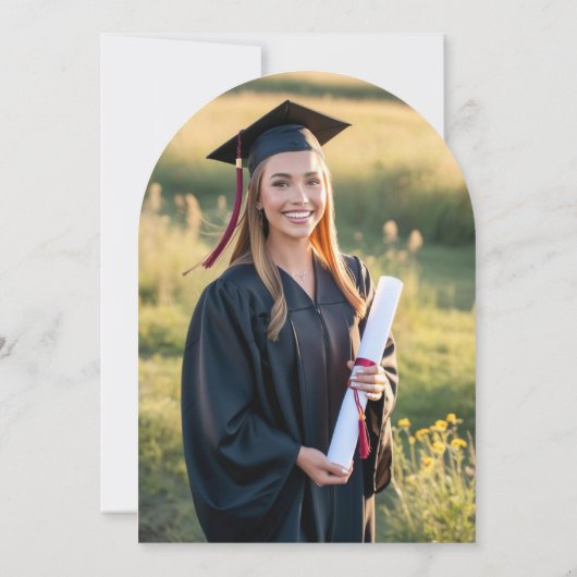 Moderne Einfache Partei für den Minimalistischen F Einladung (Rückseite)