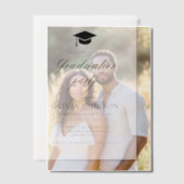 Moderne Einfache Partei für den Minimalistischen F Pergament Einladungen (Versatz (Ehepaar))