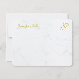 Moderne, einfache Personalisierte Stationierung vo Mitteilungskarte