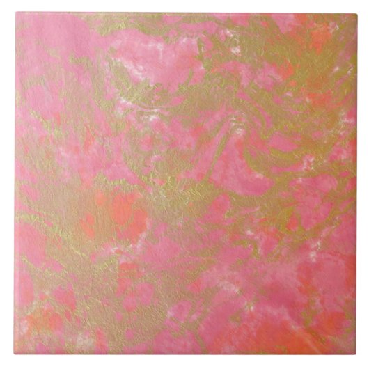 Moderne, einfache rosa Imitate Marmorplatte Fliese (Vorderseite)