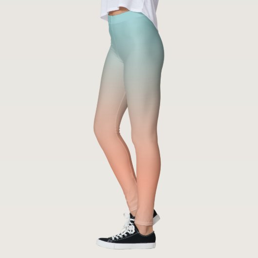 Moderne, einfache, rosa Leggings (Links)