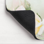 Moderne einfache Rose Aquarell  Mousepad (Ecke)