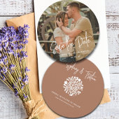 Moderne, einfache Save the Date-Overlay-Hochzeit Einladung