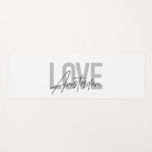Moderne, einfache, schicke, coole Design-Liebe Ams Yogamatte