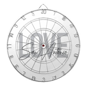 Moderne, einfache, schicke, coole Design Liebe San Dartscheibe