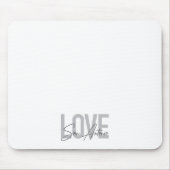 Moderne, einfache, schicke, coole Design Liebe San Mousepad (Vorne)