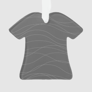 Moderne, einfache, schicke, elegante, wellenförmig ornament