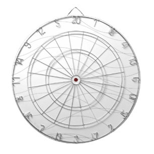 Moderne, einfache, schicke, elegante wellenförmige dartscheibe