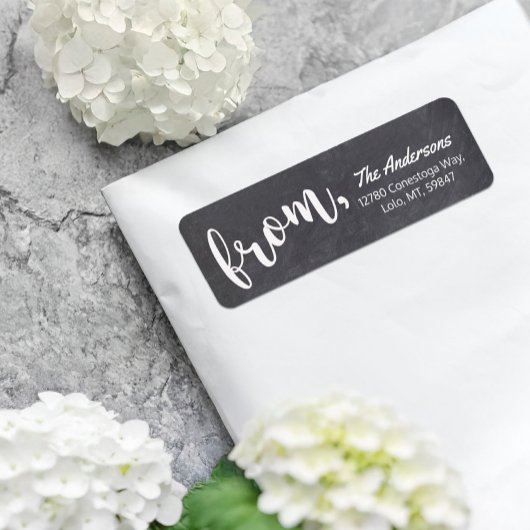 Moderne, einfache Schlichte Typografie-Kalligrafie