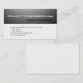 Moderne, einfache Schlichte Visitenkarte (Vorne/Hinten)