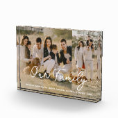 Moderne, einfache Skriptfotografie Fotoblock (Rechts)